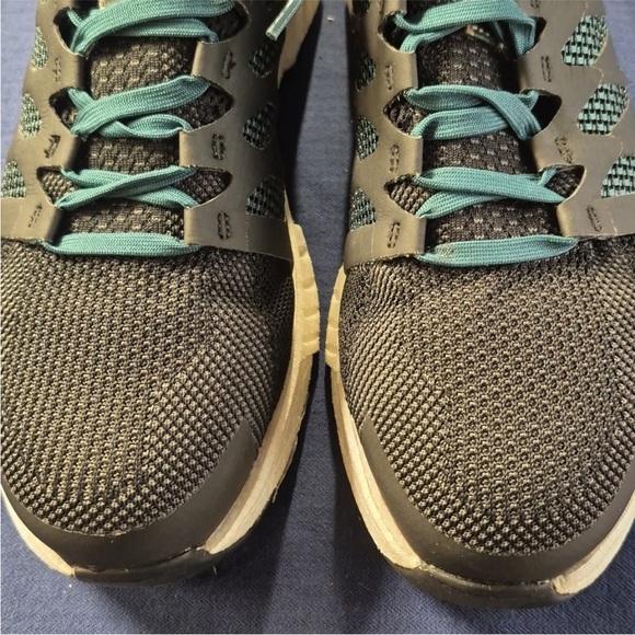 FUSION FLEXWEAVE WORK RB314 Comp Toe Athletic Work Shoe Teal Black Size 9W Wide - Picture 5 of 8